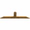 Ekena Millwork Portland Rough Sawn Timber Gable Bracket, Western Red Cedar, 72"W x 21"H x 2"D x 6"F, 7/12 Pitch GBW072X21X0206POR00RWR - alternate 2